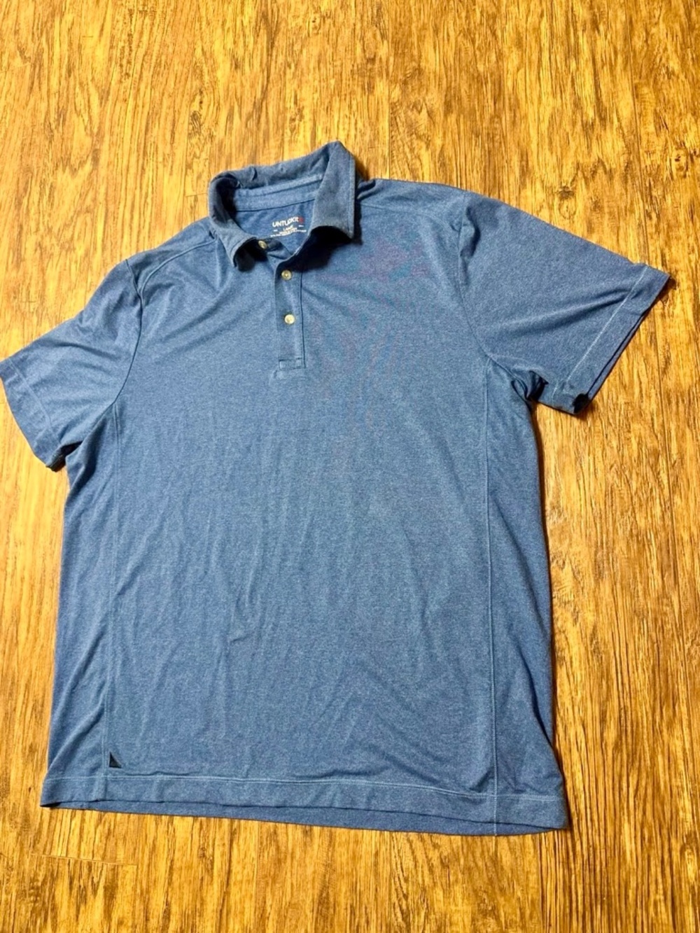 UNTUCKit Performance Polo Blue Size Large - Picture 5 of 10